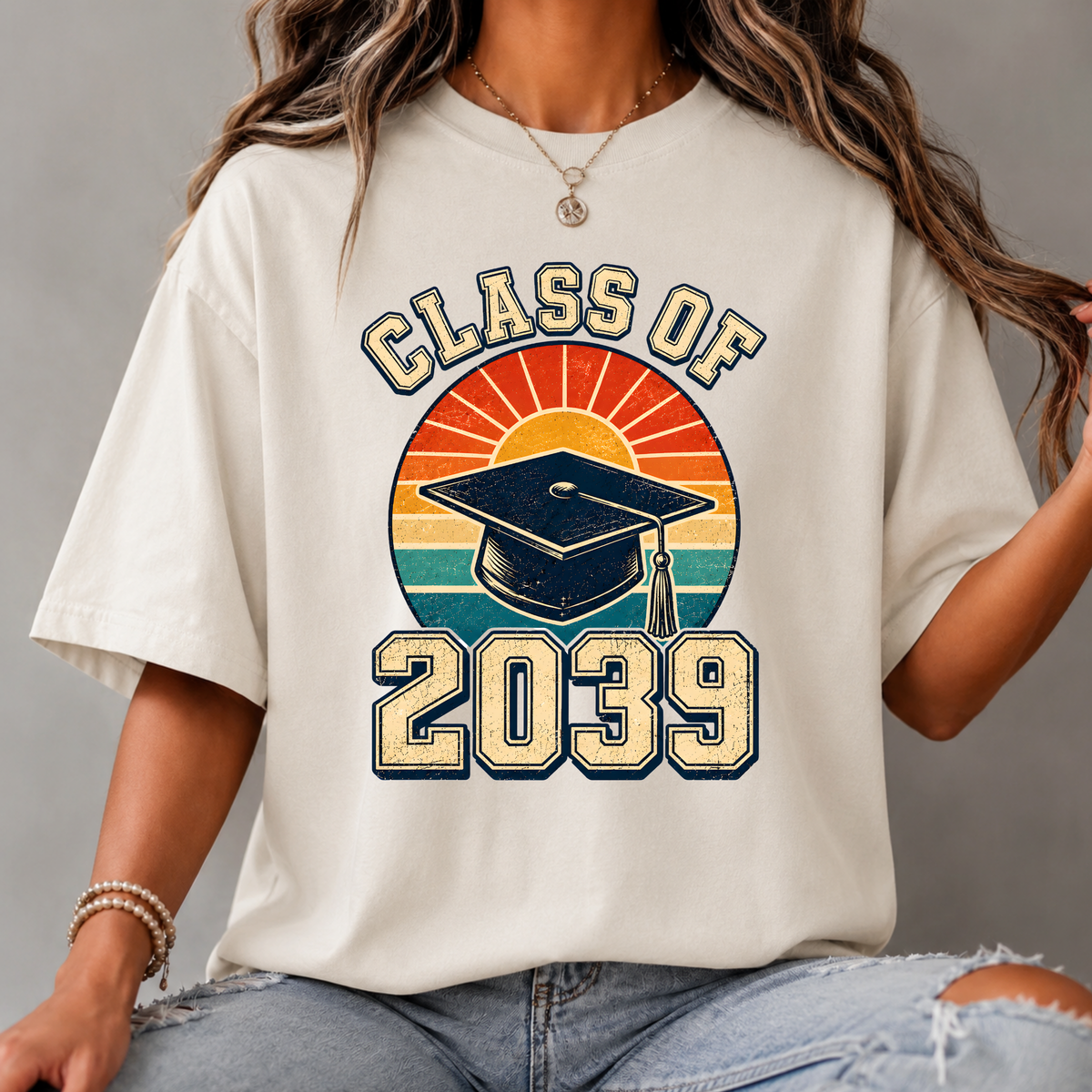 Class of 2039 Senior Graduation Tee