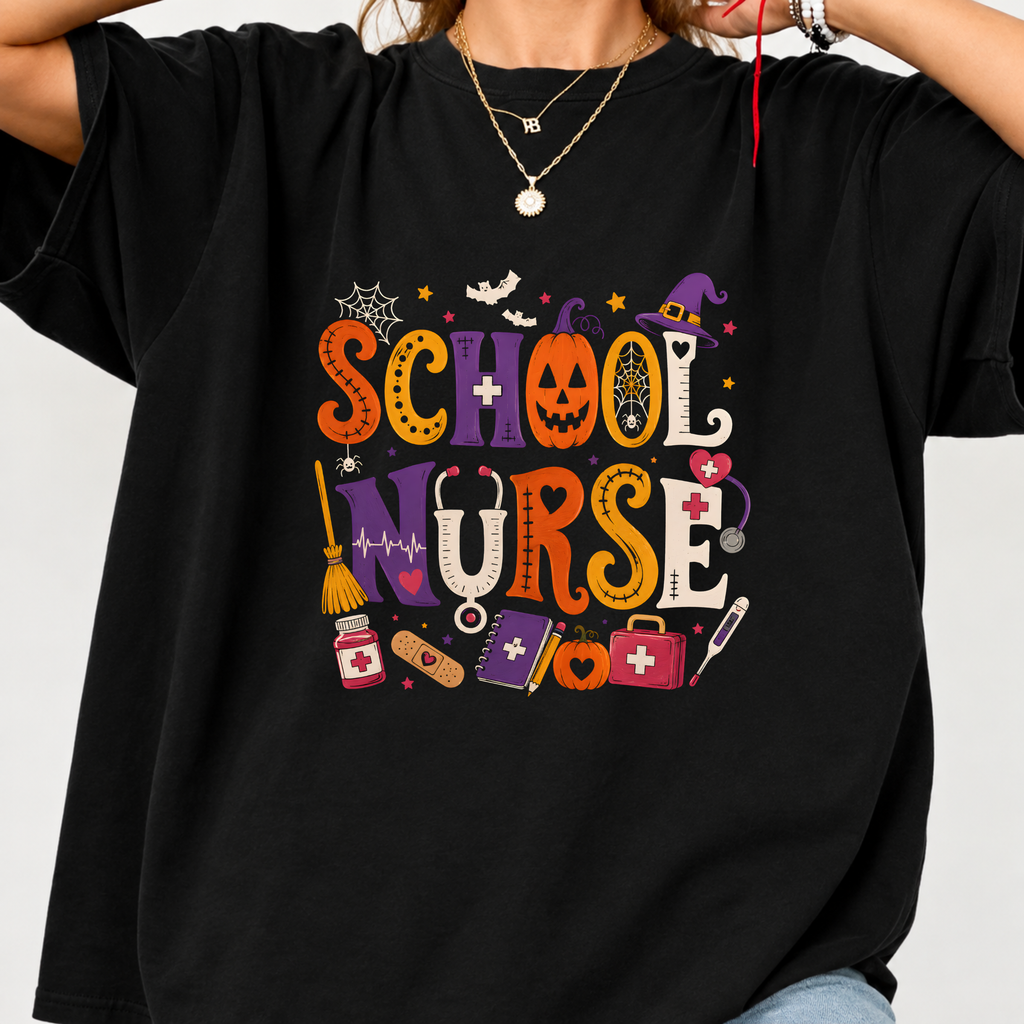 School Nurse Halloween T-Shirt 2026!