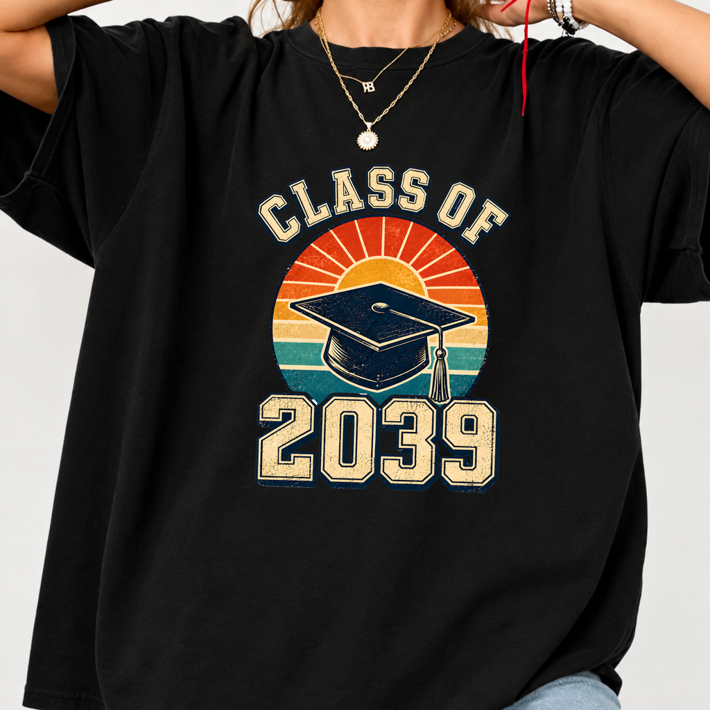 Class of 2039 Senior Graduation Tee