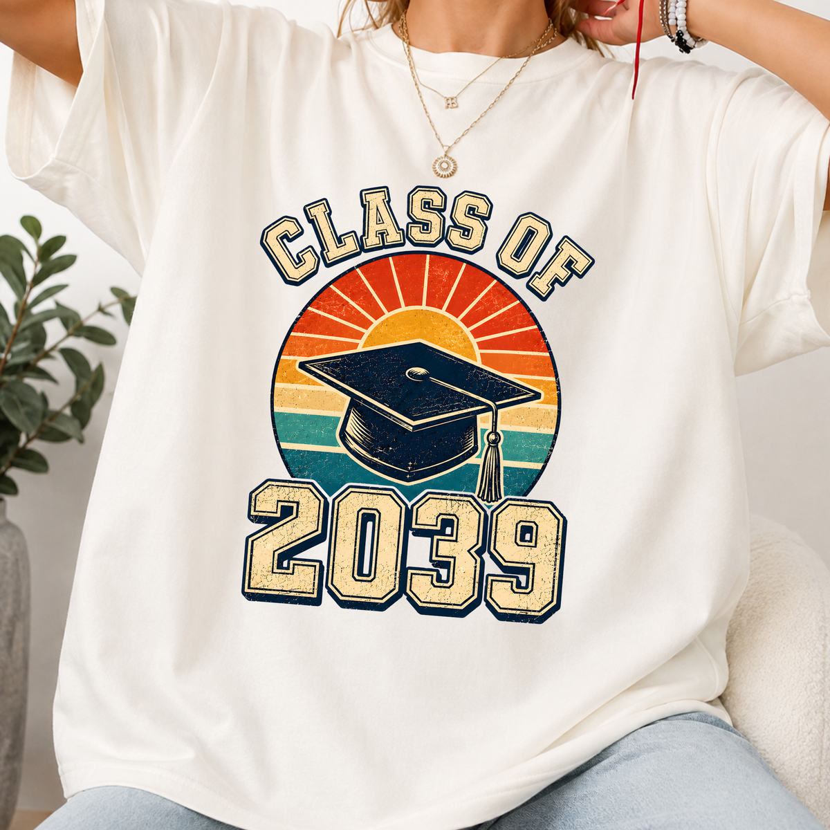 Class of 2039 Senior Graduation Tee