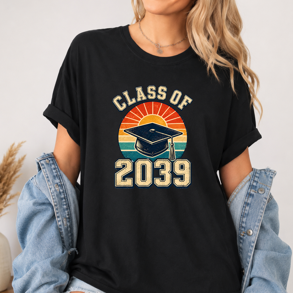 Class of 2039 Senior Graduation Tee