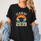 Class of 2039 Senior Graduation Tee