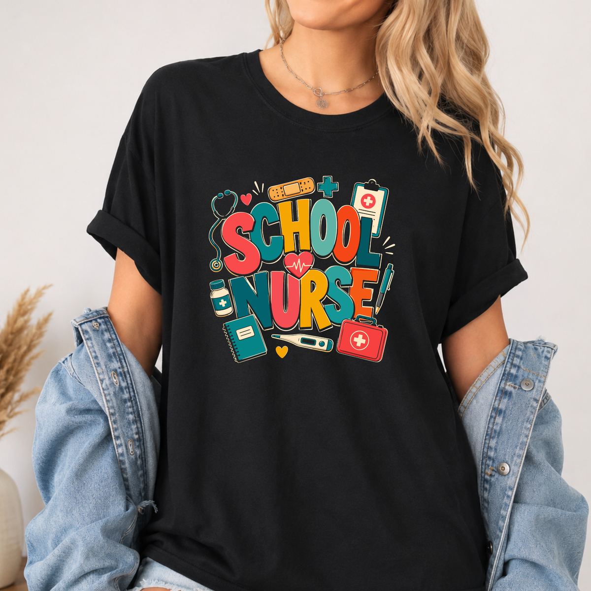 Women's School Nurse T-Shirt 2026