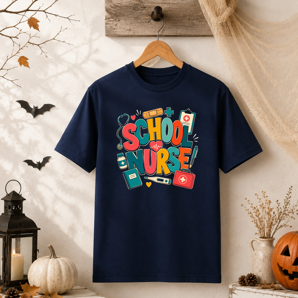 Women's School Nurse T-Shirt 2026