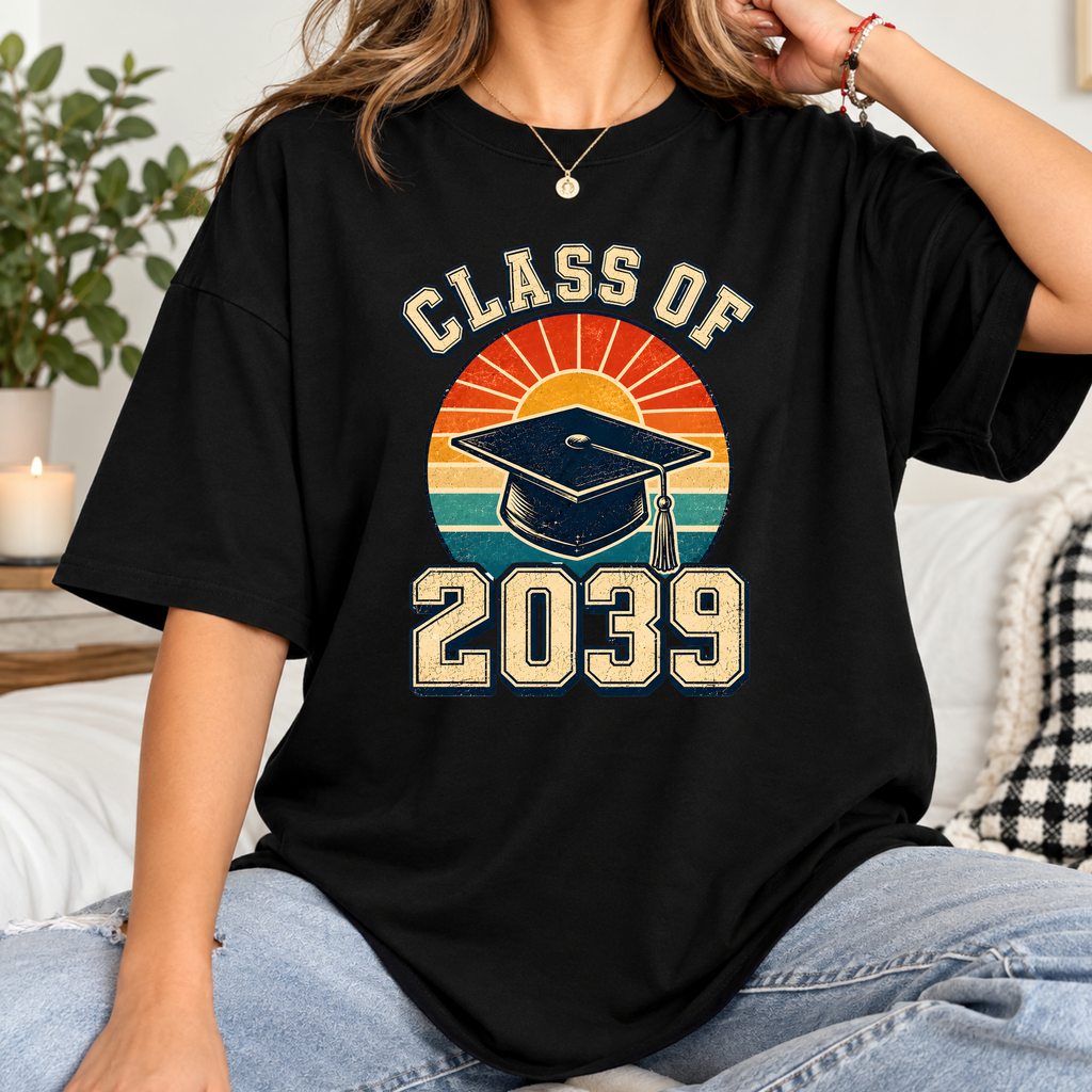 Class of 2039 Senior Graduation Tee