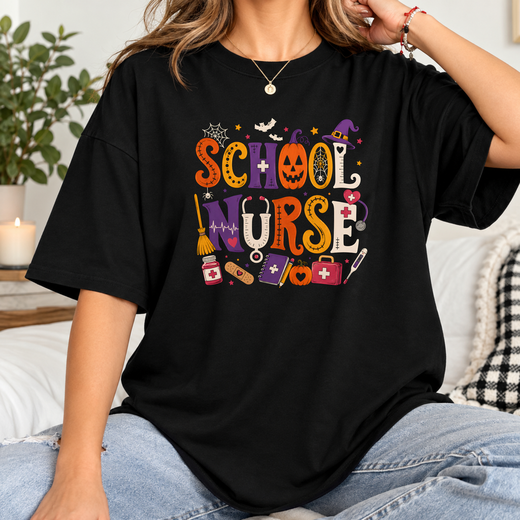 School Nurse Halloween T-Shirt 2026!