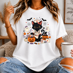 Halloween Cat Nurse Shirt for Women