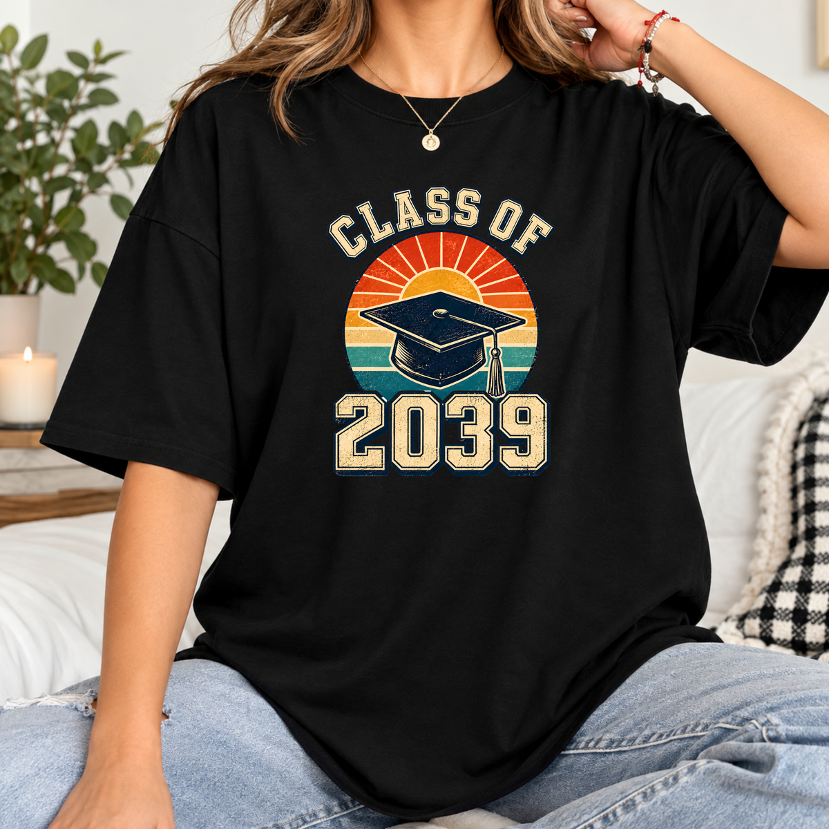 Class of 2039 Senior Graduation Tee