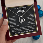 Wife Necklace Gift for Anniversary