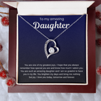 Amazing Daughter  Gift Necklace