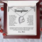 Mom to Daughter Love Necklace