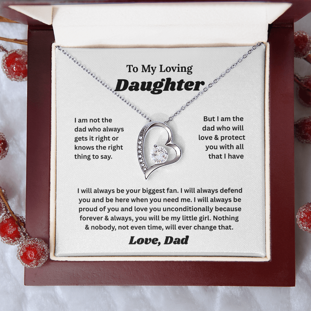 Dad to Daughter Gift, Loving Father