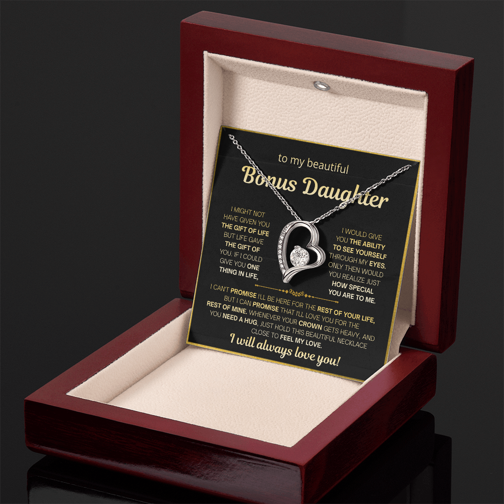 Bonus Daughter Gift Necklace