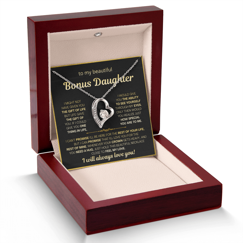 Bonus Daughter Gift Necklace