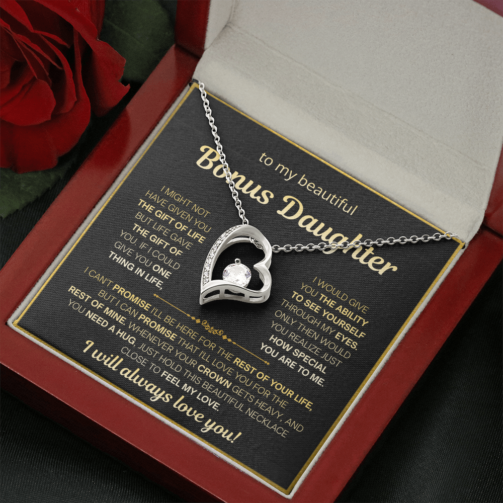 Bonus Daughter Gift Necklace