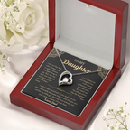 Dad To Daughter Love Necklace Gifts