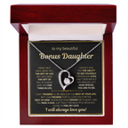 Bonus Daughter Gift Necklace
