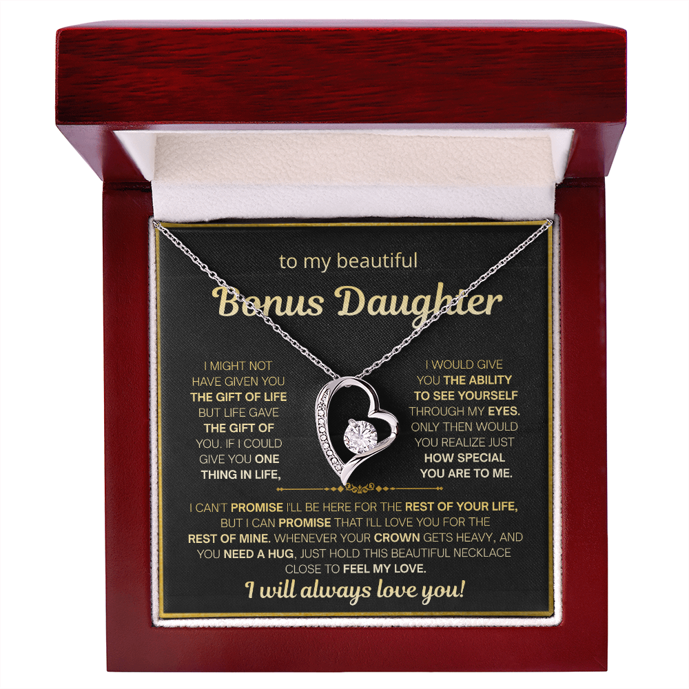 Bonus Daughter Gift Necklace