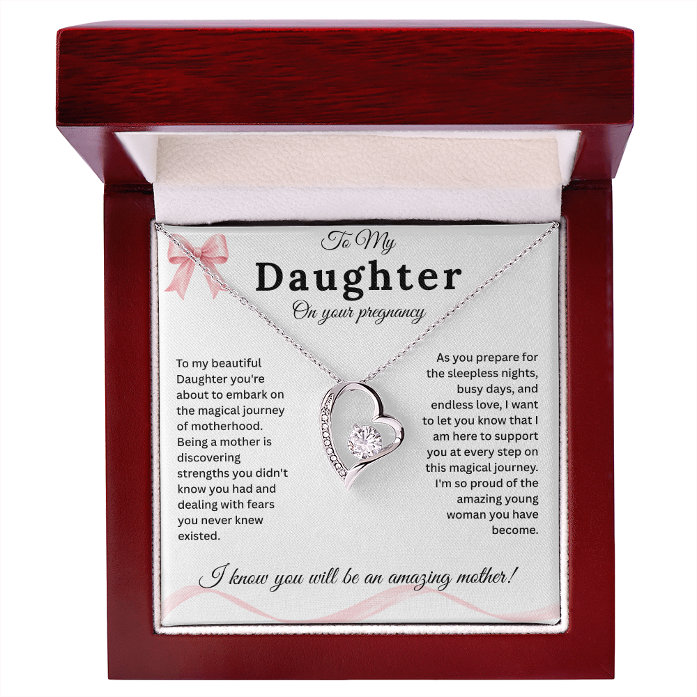 Daughter Pregnancy Gift Necklace