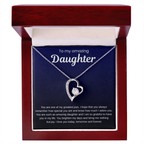 Amazing Daughter  Gift Necklace