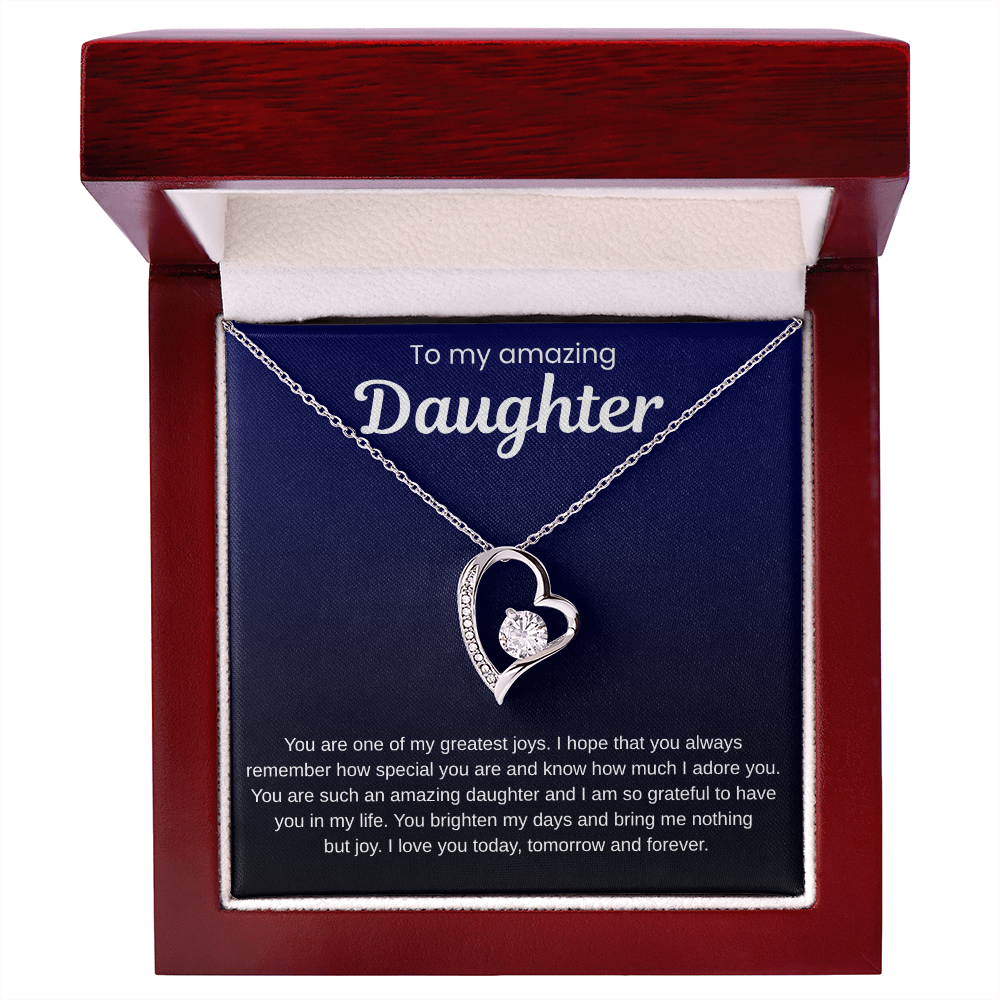 Amazing Daughter  Gift Necklace