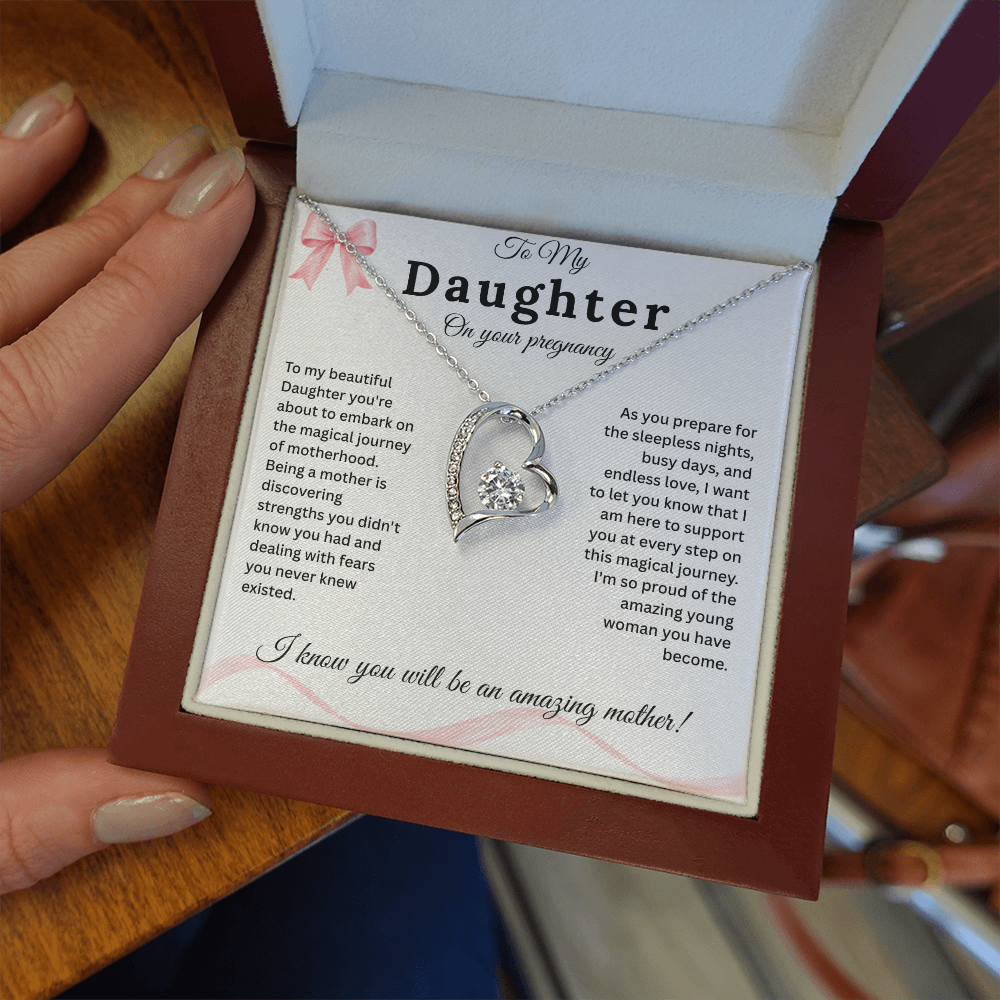 Daughter Pregnancy Gift Necklace