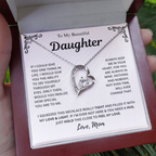 Mom to Daughter Love Necklace