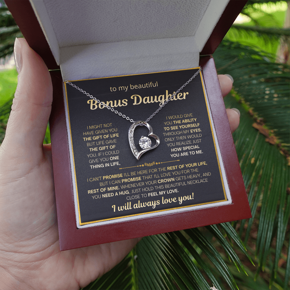 Bonus Daughter Gift Necklace