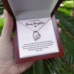 Bonus Daughter Necklace Gifts