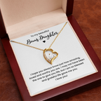 Bonus Daughter Necklace Gifts