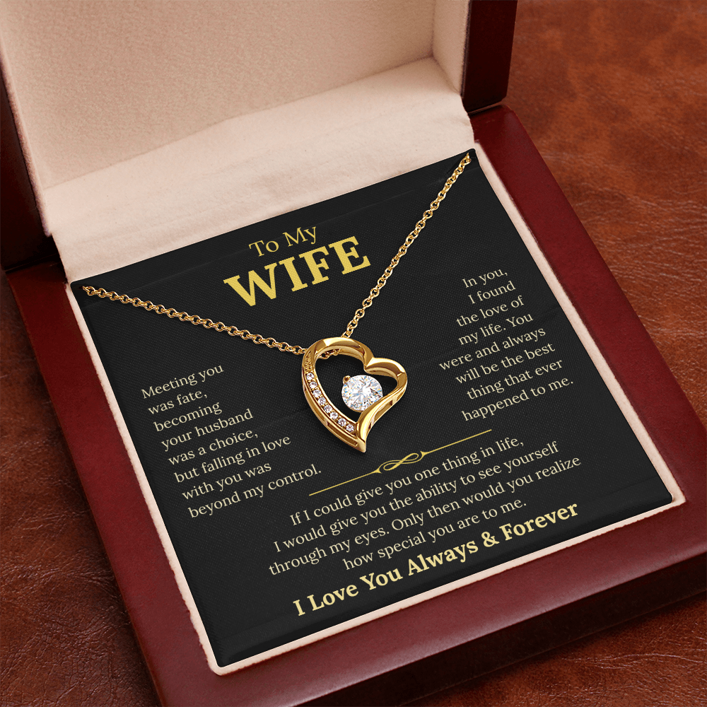 To My Wife Romantic Love Gift