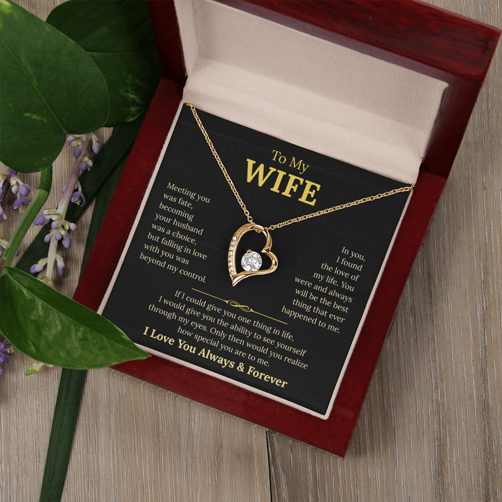 To My Wife Romantic Love Gift