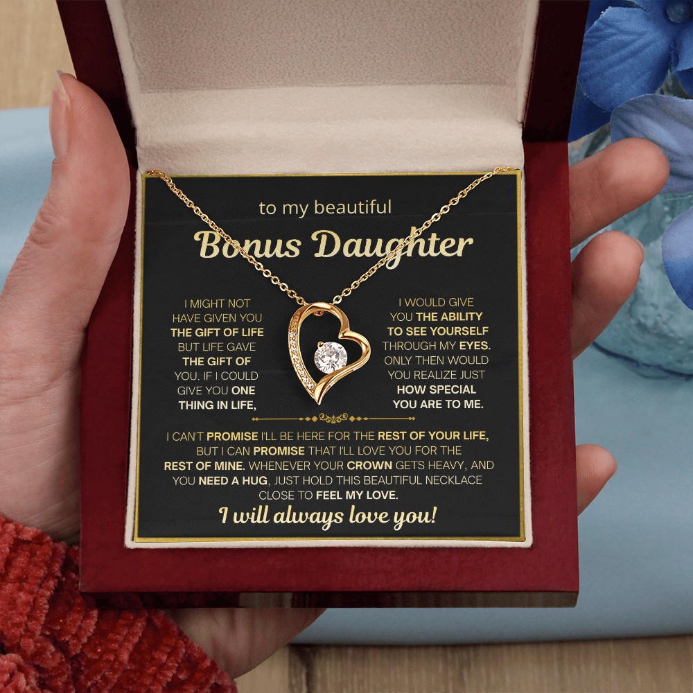 Bonus Daughter Gift Necklace
