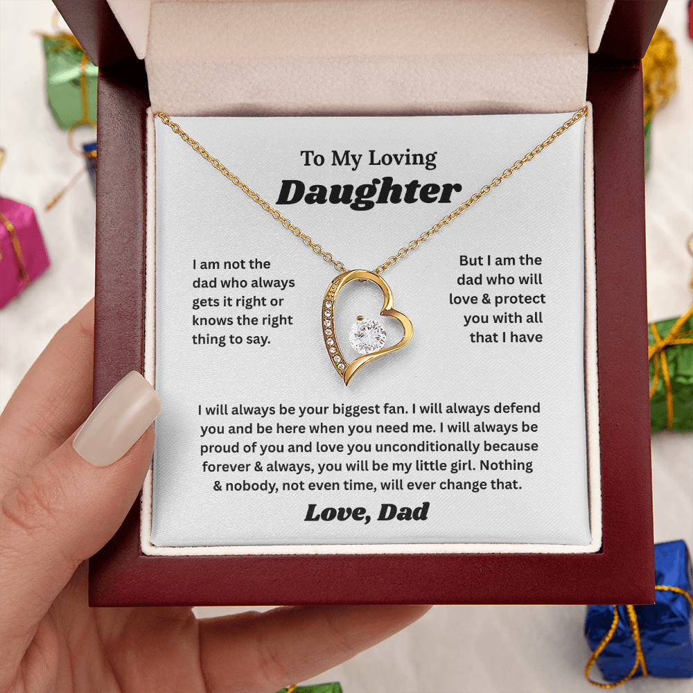 Dad to Daughter Gift, Loving Father