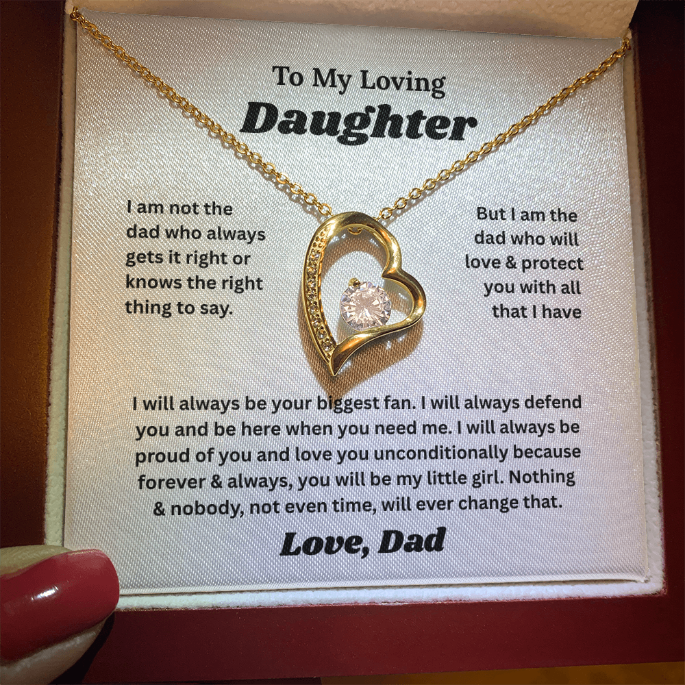 Dad to Daughter Gift, Loving Father