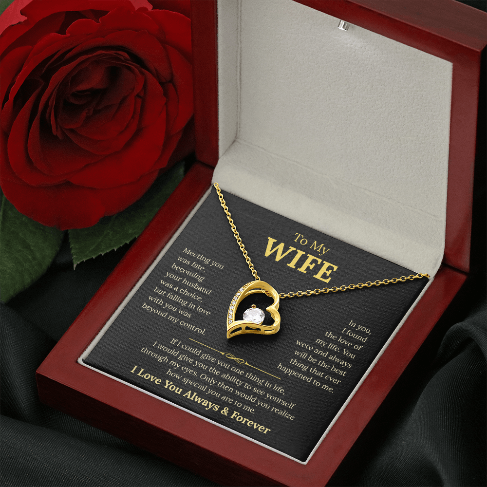 To My Wife Romantic Love Gift