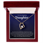 Amazing Daughter  Gift Necklace
