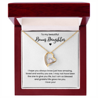 Bonus Daughter Necklace Gifts