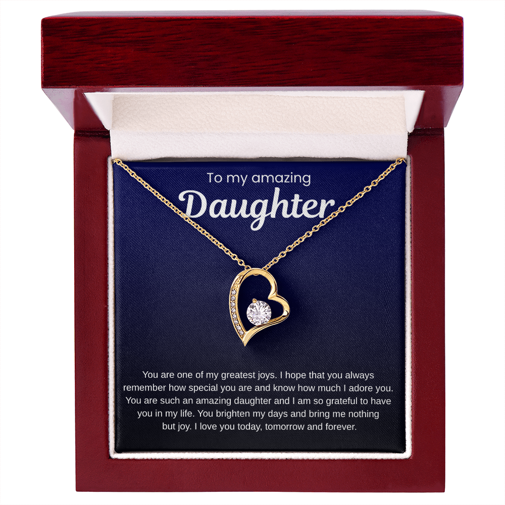 Amazing Daughter  Gift Necklace