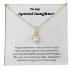 Special Daughter Jewelry Gift Love