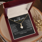 Bonus Daughter Necklace Loving Gift