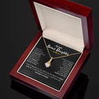 Bonus Daughter Necklace Loving Gift