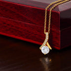 Romantic Wife Love Message Necklace