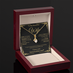 Romantic Wife Love Message Necklace