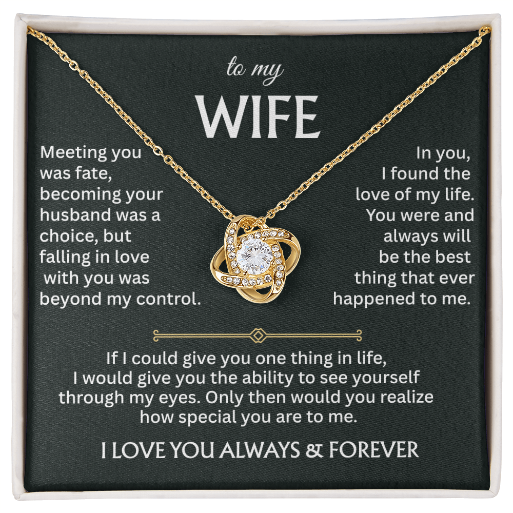 To My Wife Anniversary Message Card
