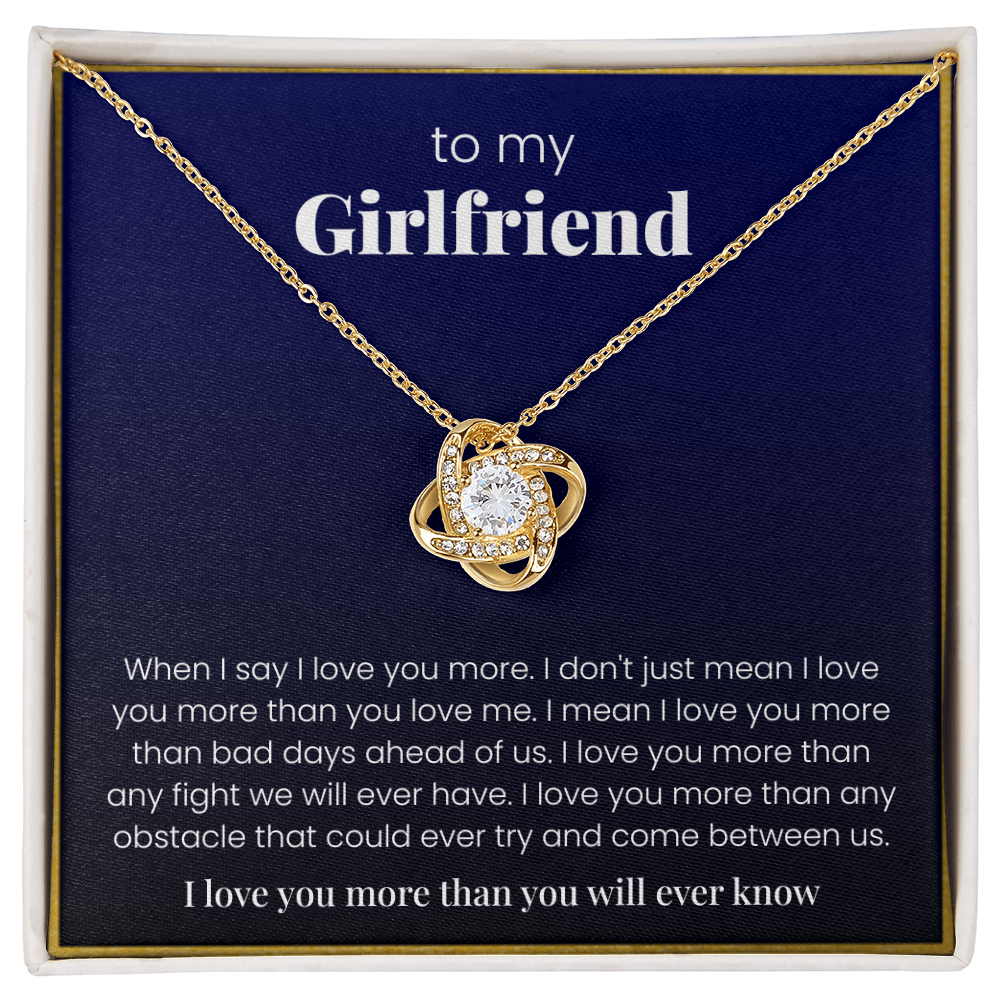 Girlfriend Love Necklace Gift