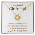 Girlfriend Love Heart Necklace Gift