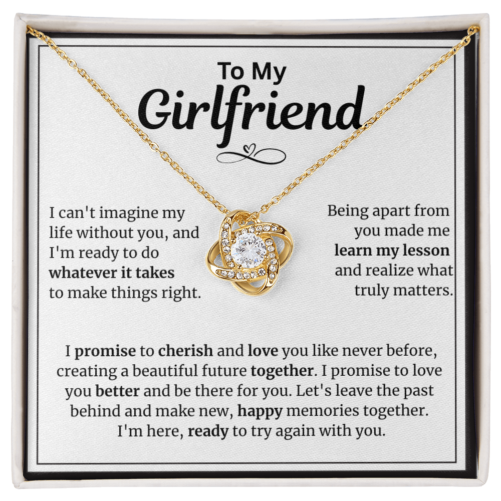 To My Girlfriend Romantic Jewellery