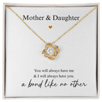 Mother Daughter Heart Necklace Gift