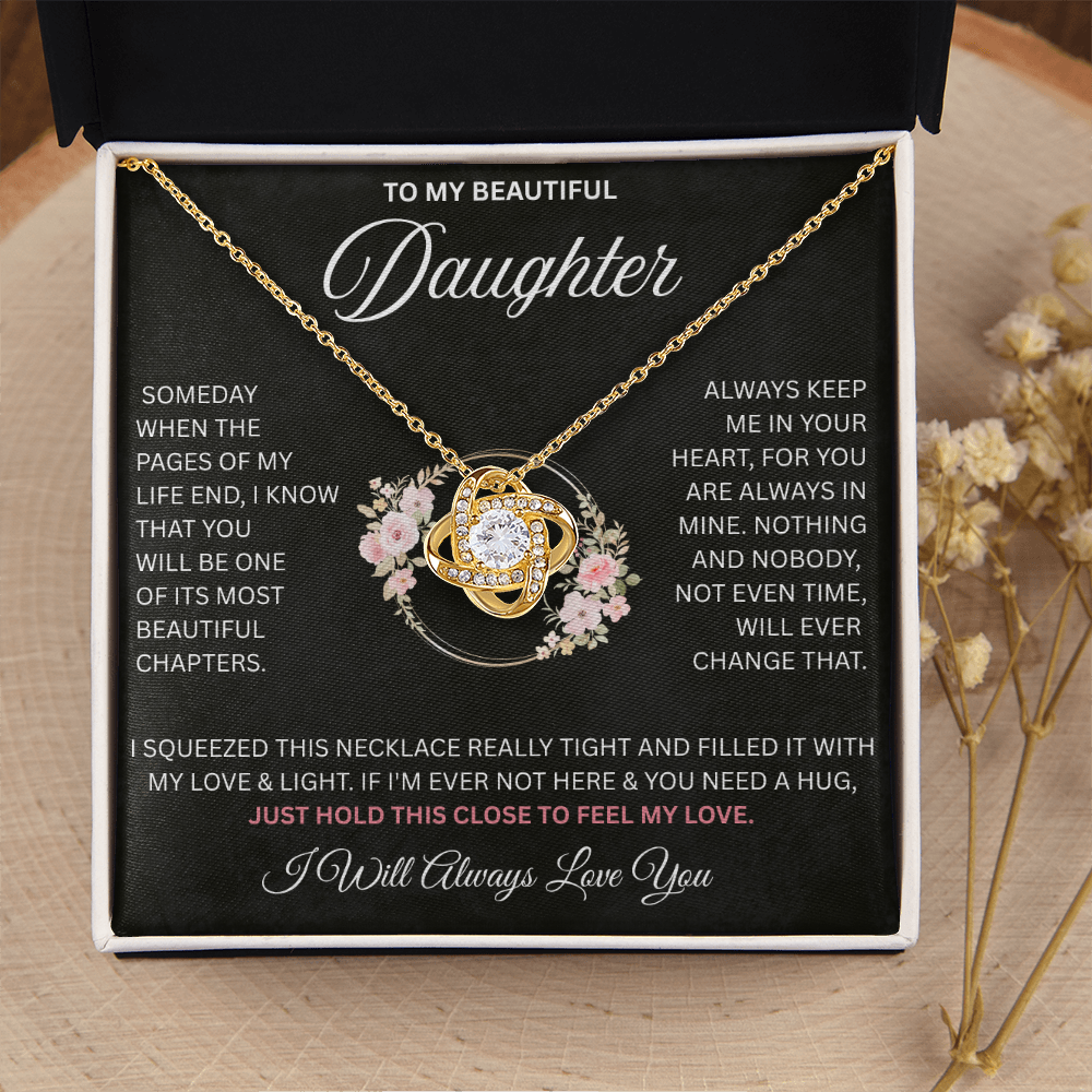 Daughter Necklace Gift from Mother!